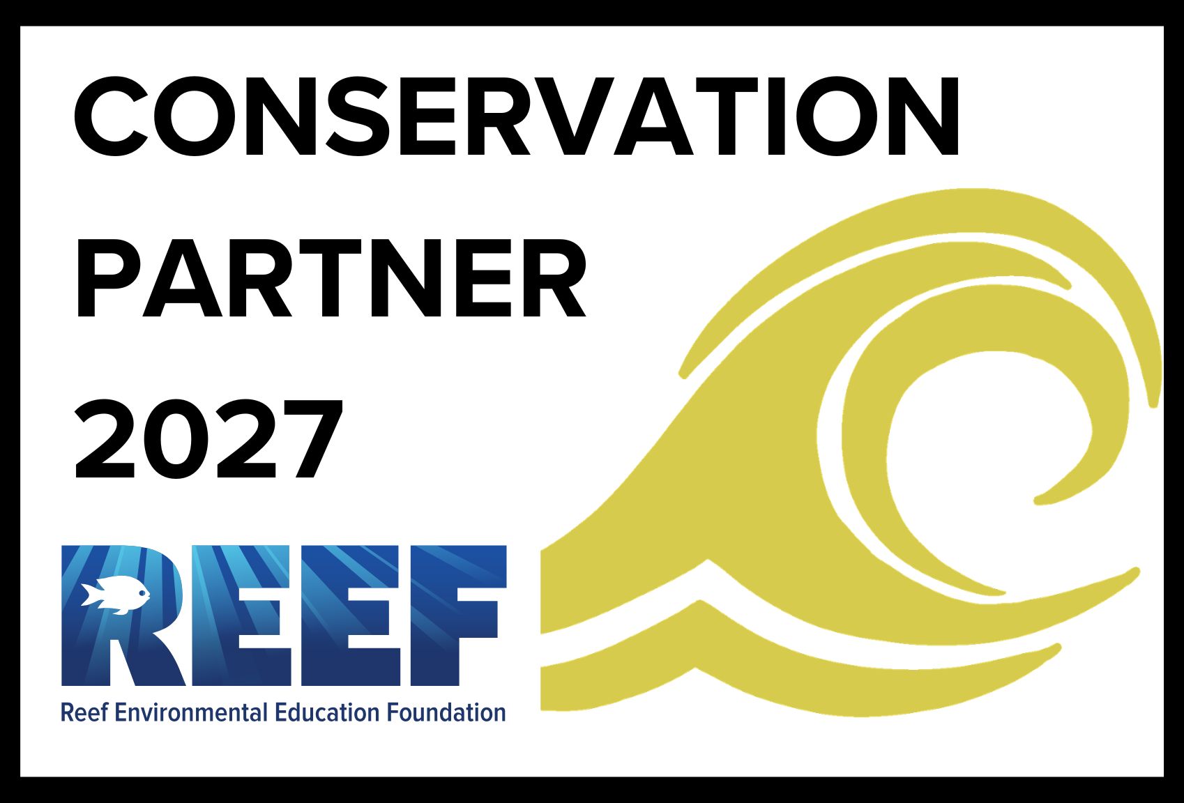 REEF Conservation Partner logo