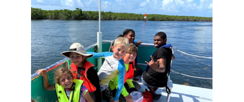 camp explorers campers enjoying