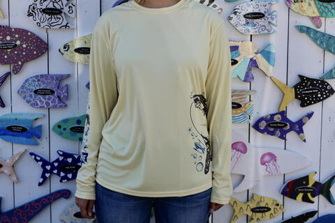 Ocean Sunfish Ocean Icon Rash Guard | Reef Environmental Education ...