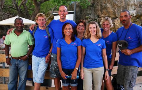 The divemasters, captains, and staff of Go West diving came out in full force for Ceviche Night. A huge thanks to Go West for all their hard work and enthusiasm throughout the week, we couldn&#039;t have done it without them! Visit them on their website: http://www.gowestdiving.com.