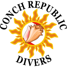 logo for Conch Republic Divers 
